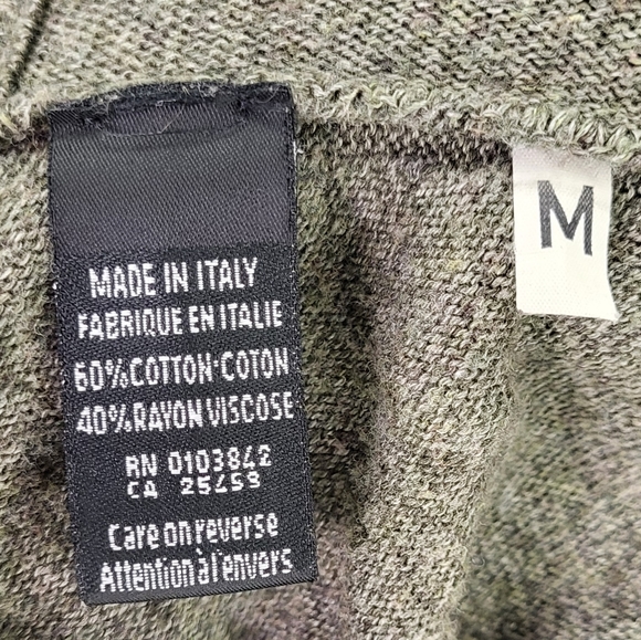 Toscano Pullover Turtleneck Sweater size Medium "In this world, it's just us!" - Picture 5 of 6